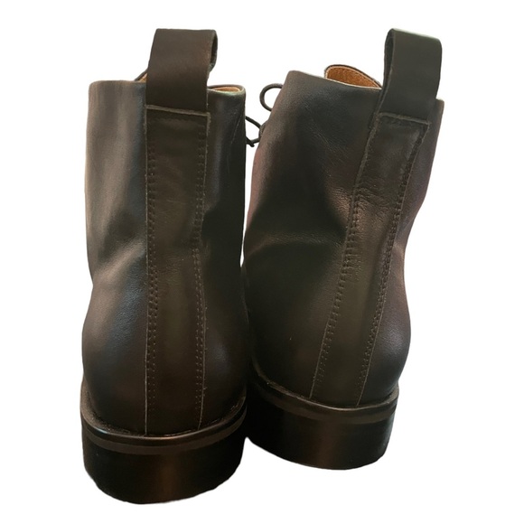 SOLD bottega Veneta Chukka Calf black leather lace up ankle boots men’s sz 13 - Picture 4 of 9